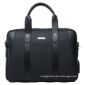 D. Blue Leather Laptop Bag Briefcase